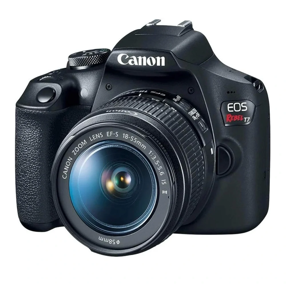 Canon Black Digital Camera with Professional DSLR Design